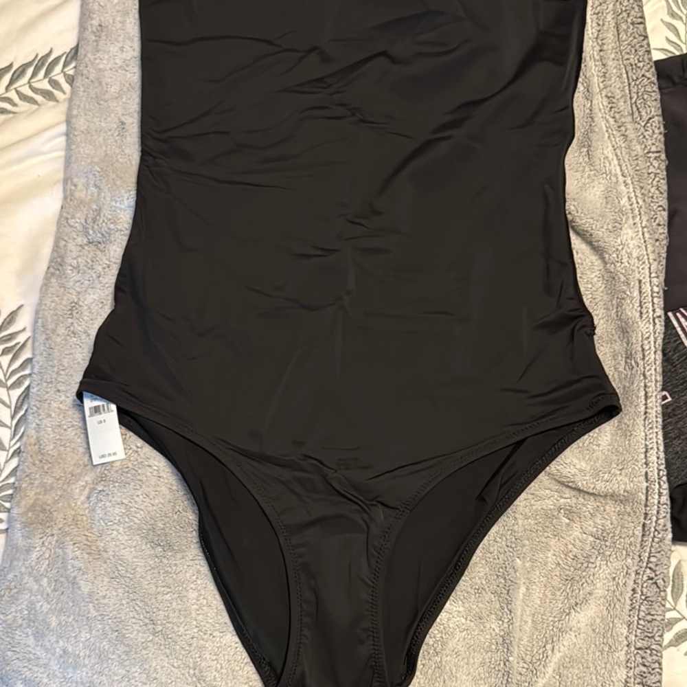 Black bathing suit bottom